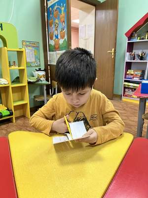 Изготовление увлекательной и простой зимней поделки «Прокатимся на санях». Старшая разновозрастная группа "Фантазеры"